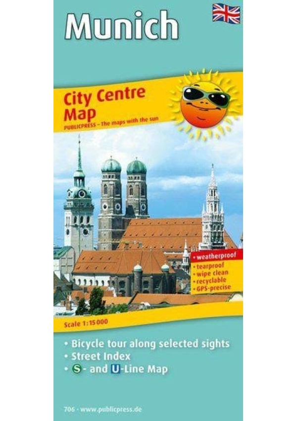 Mnichov 1:150 000 / plán města