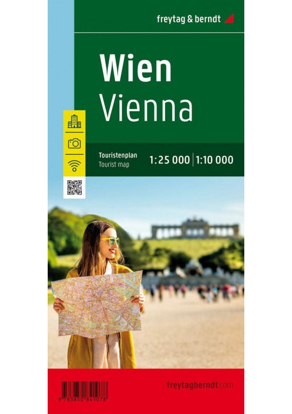 Levně Vídeň 1:25 000 / 1:10 000 / plán města