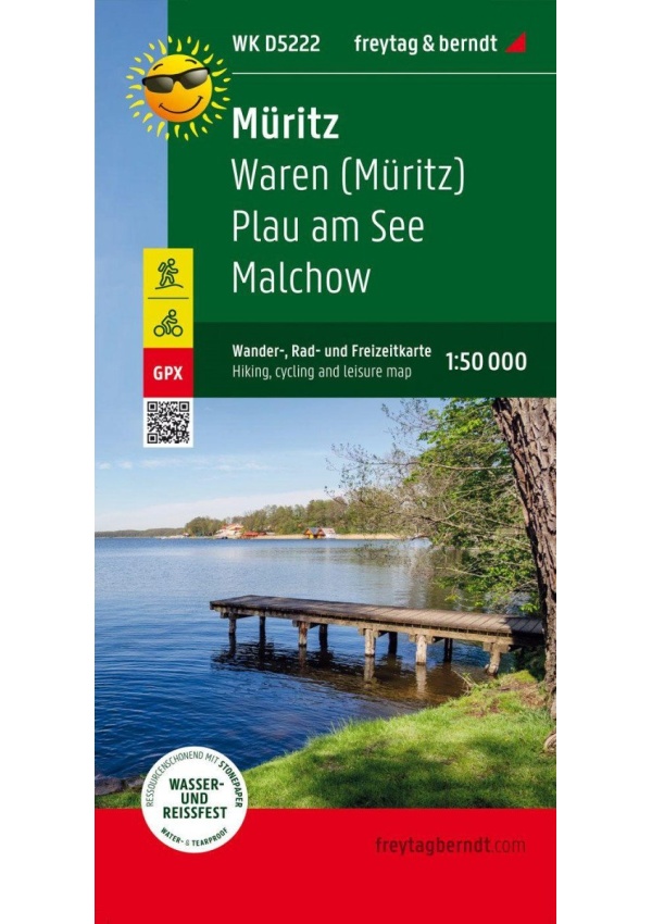 Müritz 1:50 000 / turistická a cykloturistická mapa