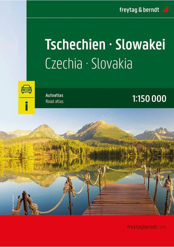 Česko-Slovensko 1:150 000 / autoatlas