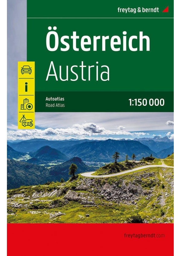 Rakousko Super Touring / autoatlas 1:150 000