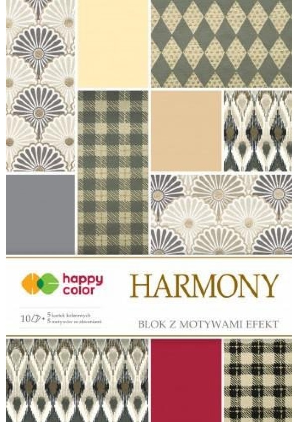 Blok s effect papíry 20 x 29 cm Harmony 170-220 g