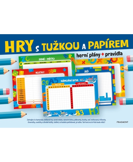 Levně Hry s tužkou a papírem