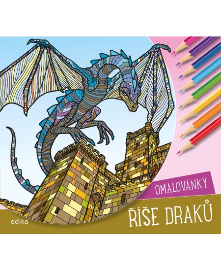Levně Říše draků - omalovánky