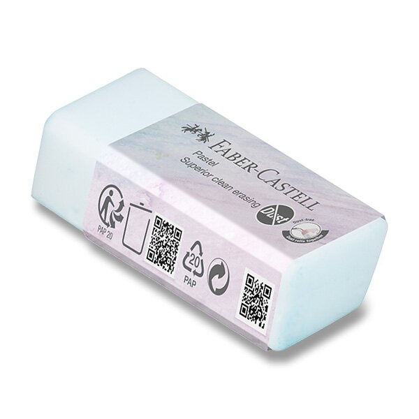 Levně Pryž Faber-Castell PVC-Free/Dust-Free Pastel mix barev