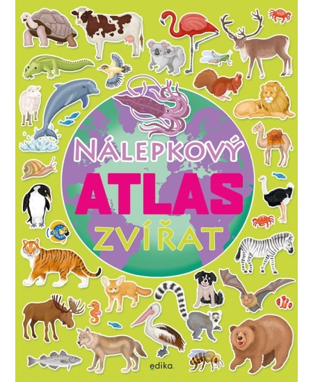 Levně Nálepkový atlas zvířat