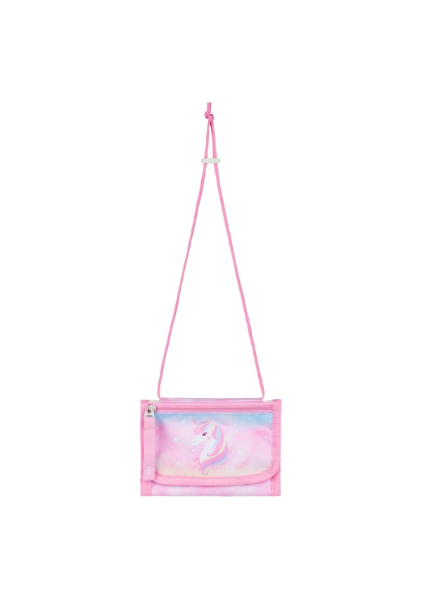 Levně BAAGL Peněženka na krk Rainbow Unicorn