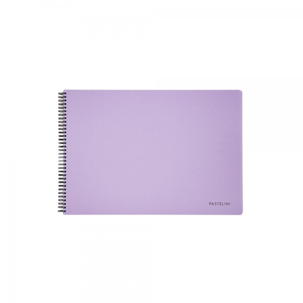 Skicák A4 tw,40 listů, 190g PASTELINI fialová