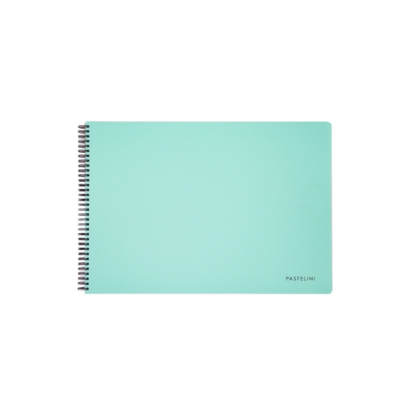 Skicák A4 tw,40 listů, 190g PASTELINI zelená