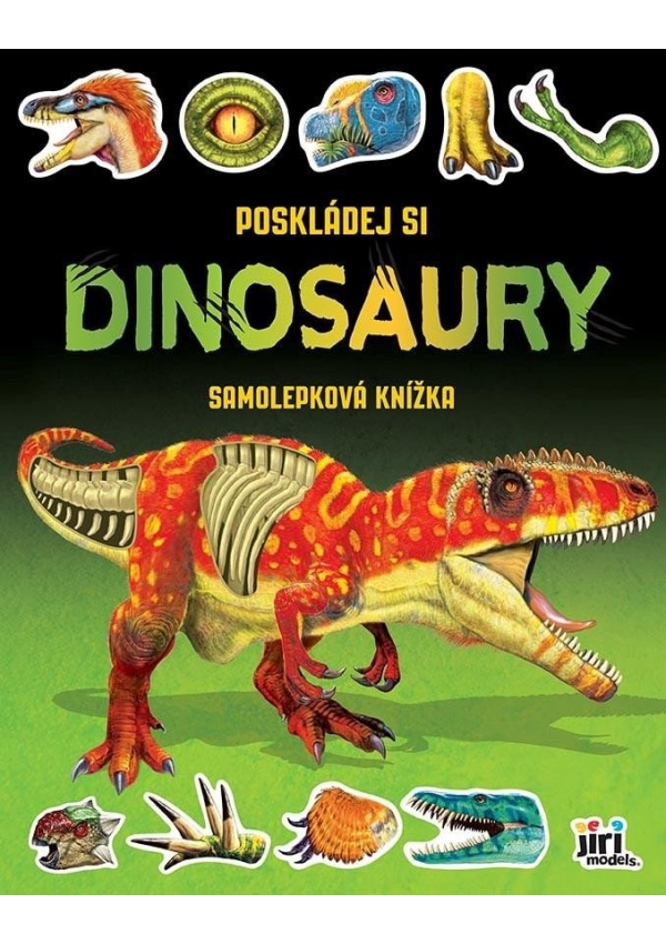 Levně Poskládej si Dinosauři - Samolepková knížka