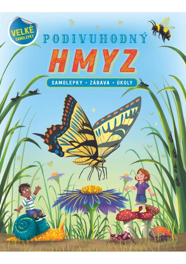 Podivuhodný hmyz - Samolepky, zábava, úkoly