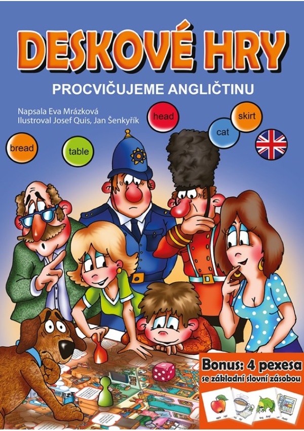 Levně Deskové hry. Procvičujeme angličtinu