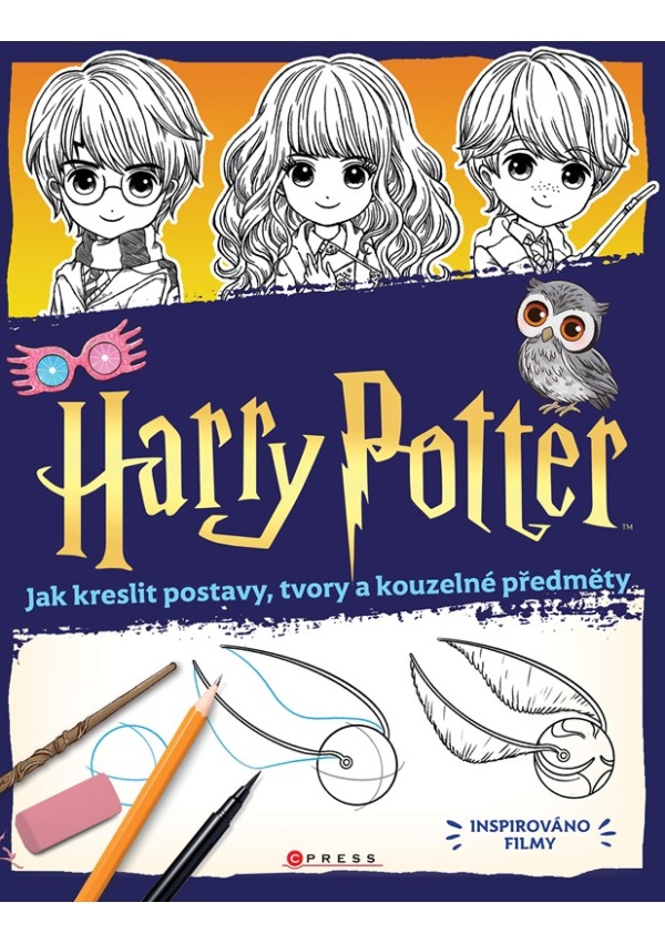 Levně Harry Potter: Jak kreslit postavy, tvory a kouzelné předměty