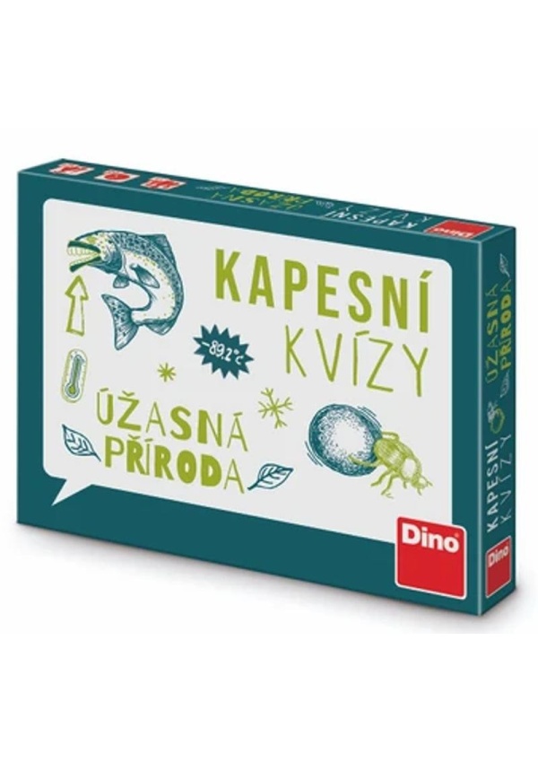 Kapesní kvízy Úžasná příroda - cestovní hra