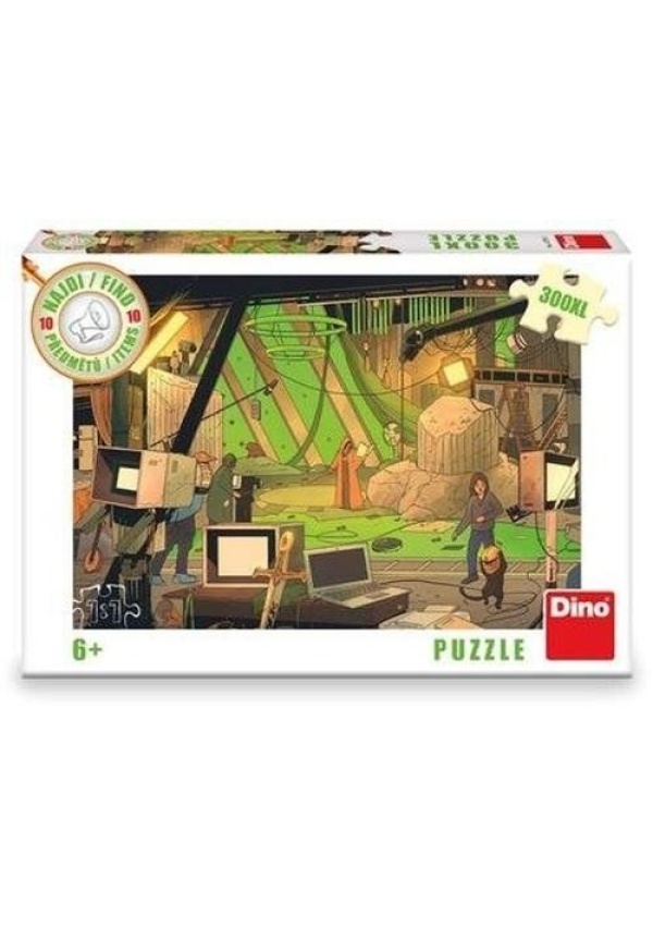 Puzzele XL Najdi 10 předmětů - Film 300 dílků