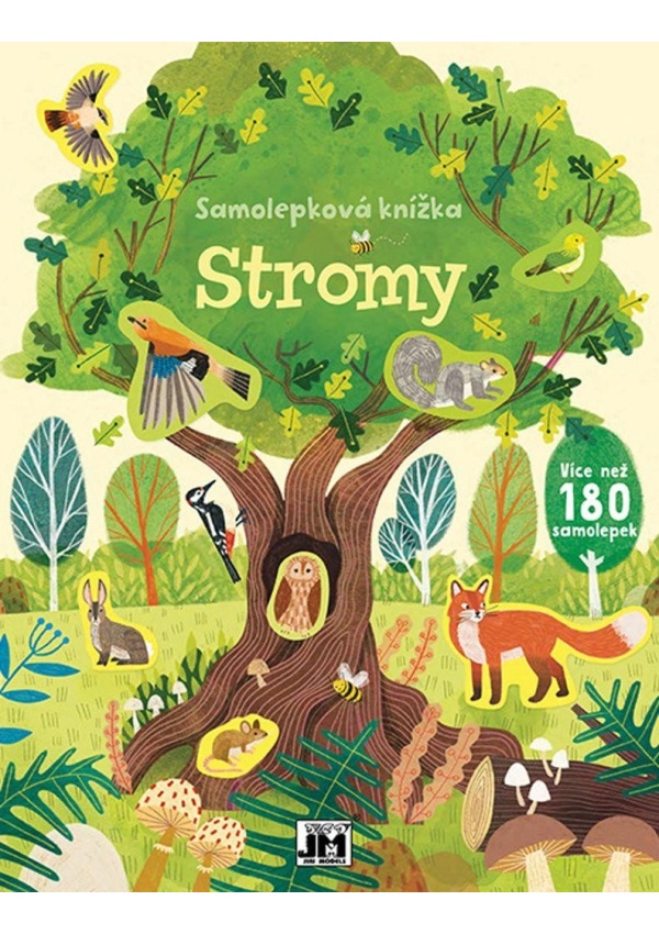 Levně Samolepková knížka Stromy