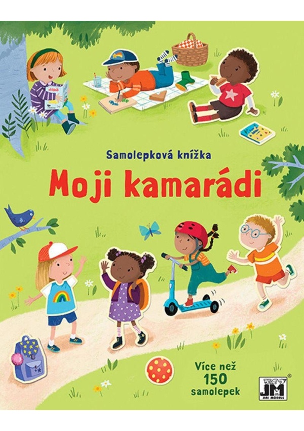 Levně Samolepková knížka Moji kamarádi