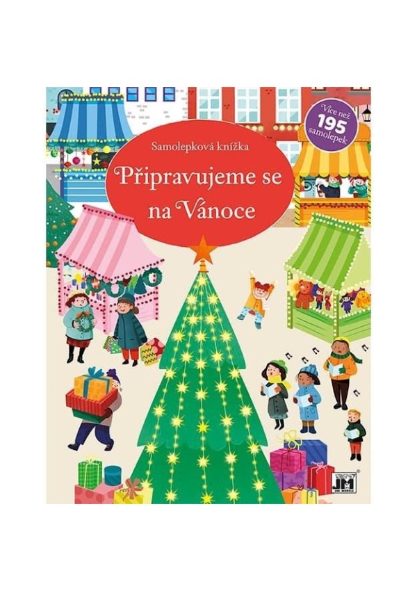 Připravujeme se na Vánoce - Samolepková knížka