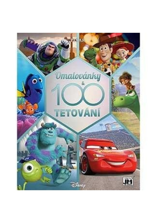 Levně Disney kluci - Omalovánky a 100 tetování