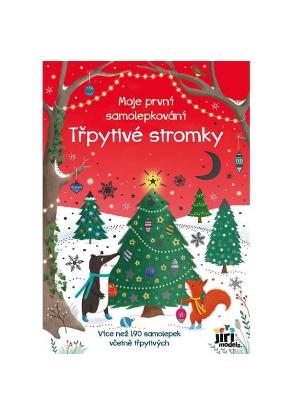 Třpytivé stromky - Moje první samolepkování