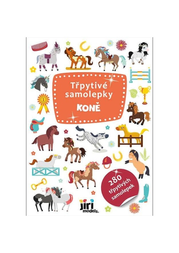 Koně - Třpytivé samolepky