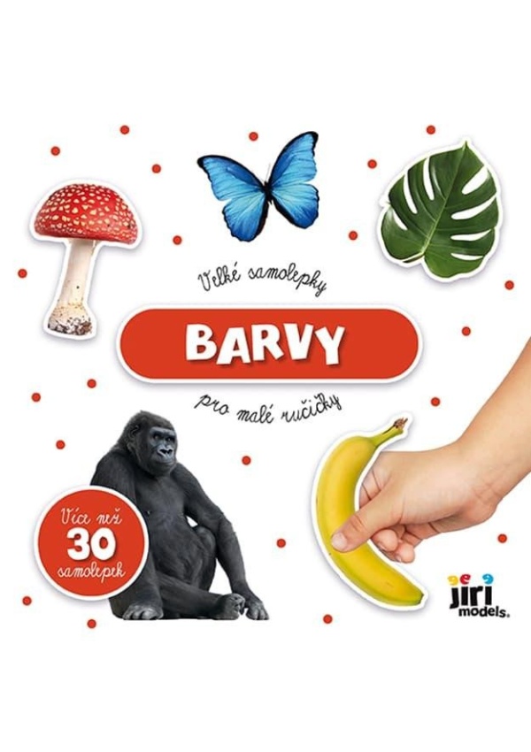 Levně Barvy - Velké samolepky pro malé ručičky