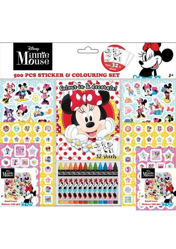 Minnie - Samolepkový set 500