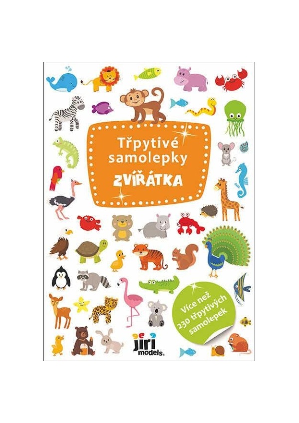 Zvířátka - Třpytivé samolepky