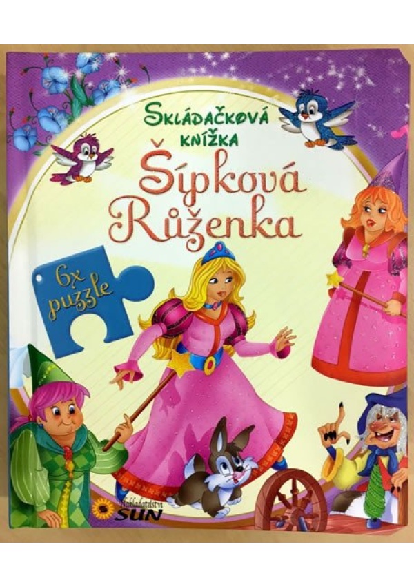 Levně Skládačková knížka - Šípková Růženka