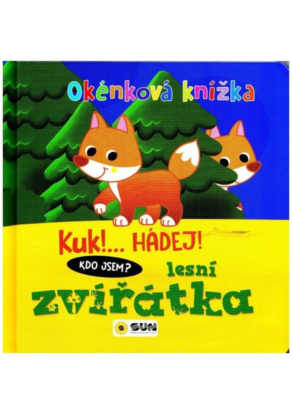 Levně Okénková knížka - Lesní zvířátka