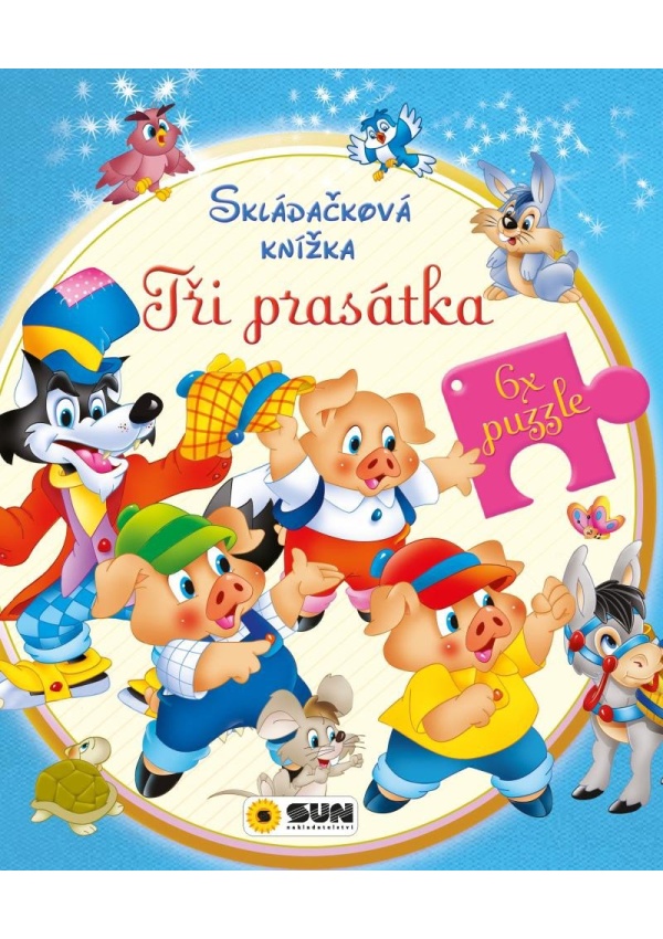 Skládačková knížka - Tři prasátka