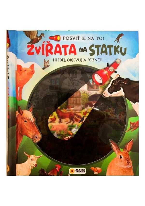 Posviť si na to! Zvířata na statku - Hledej objevuj a poznej