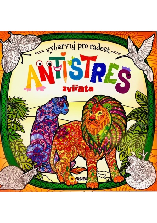 Vybarvuj pro radost ANTISTRES Zvířata