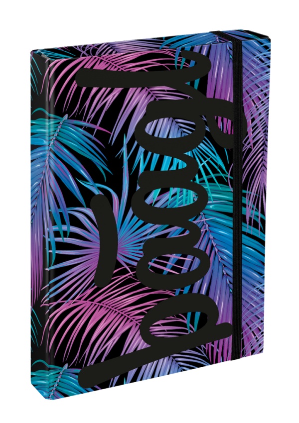 Levně BAAGL Desky na školní sešity A4 Jumbo Palm