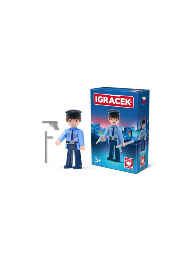 IGRÁČEK - Policista s doplňky