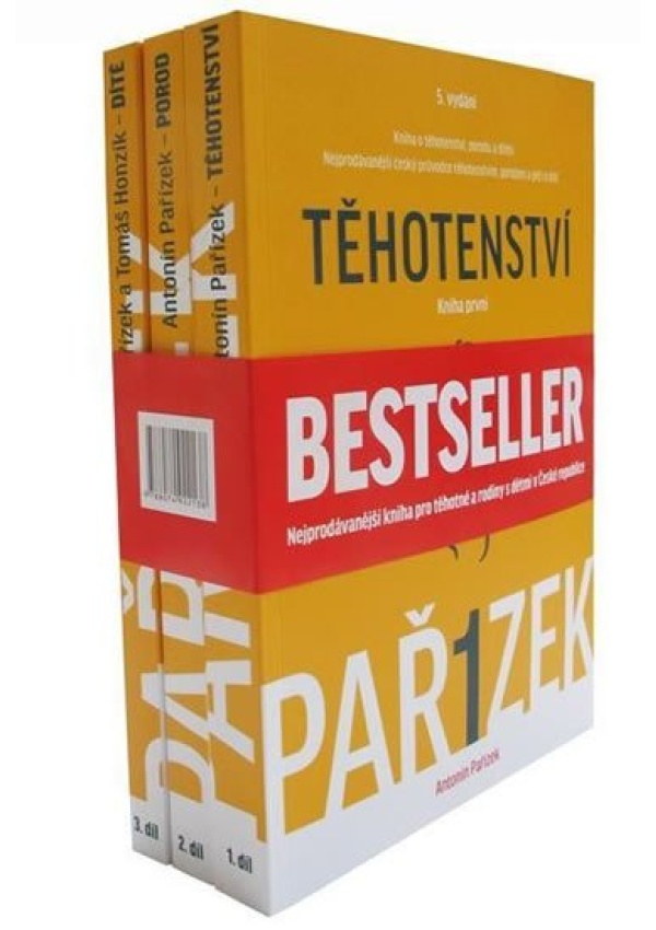 Kniha o těhotenství, porodu a dítěti 1.-3. díl - Komplet