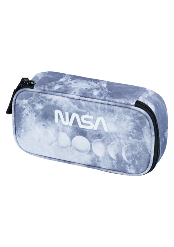 Levně BAAGL Školní penál etue NASA Grey