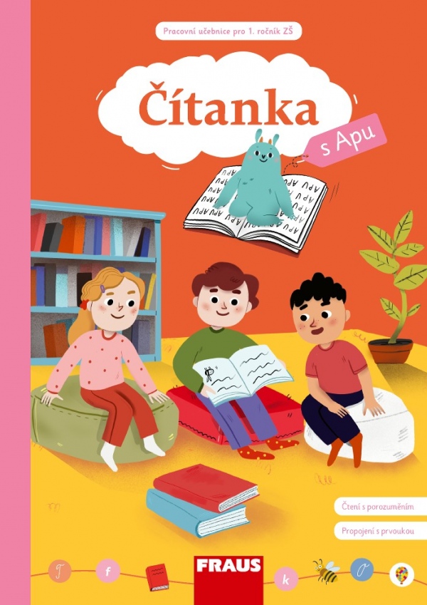 Čítanka s Apu 1 Hybridní pracovní učebnice