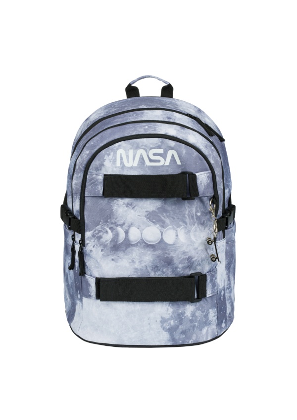 Levně BAAGL Školní batoh Skate NASA Grey
