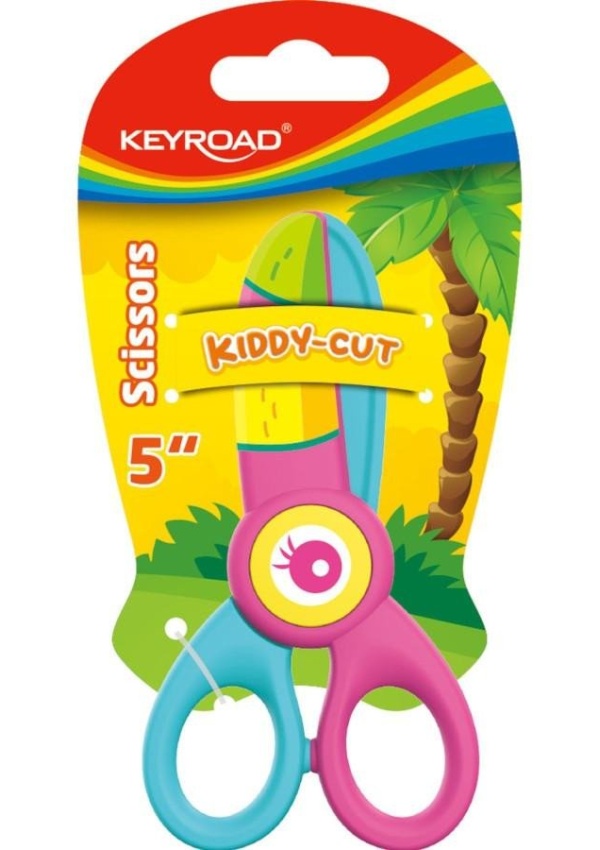 Keyroad Dětské nůžky Flamingo 12,5 cm