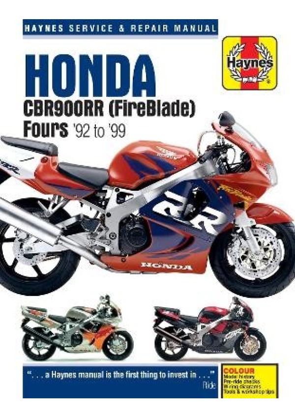 Levně Honda CBR900RR FireBlade (92 - 99) Haynes Repair Manual
