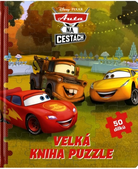 Levně Auta - Velká kniha puzzle