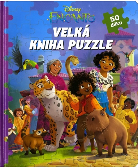 Encanto - Velká kniha puzzle