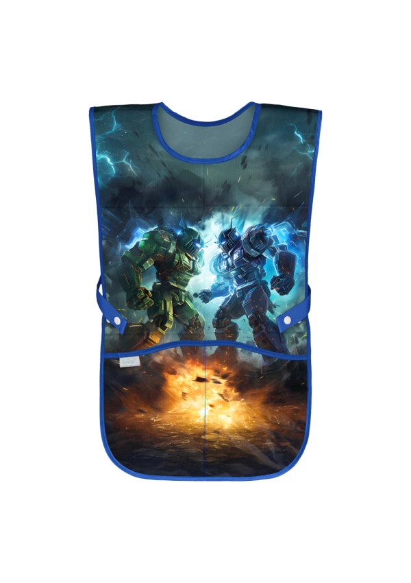 BAAGL Dětská zástěra Roboti