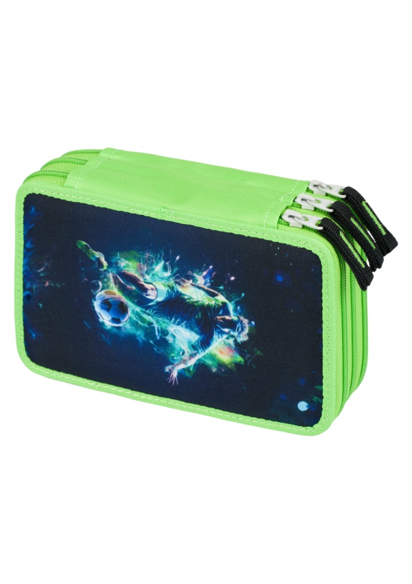 BAAGL Školní penál třípatrový Fotbal Hráč