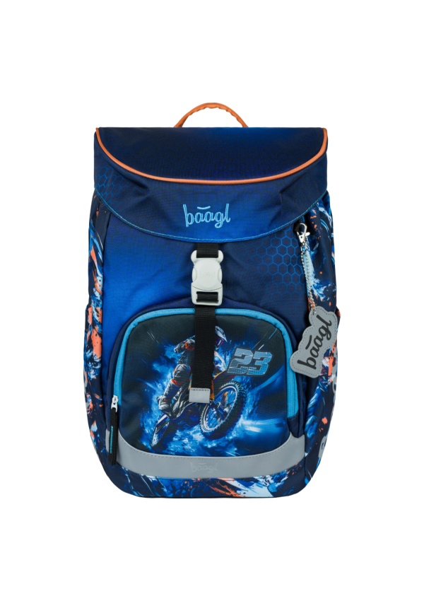BAAGL Školní batoh Airy Motorka