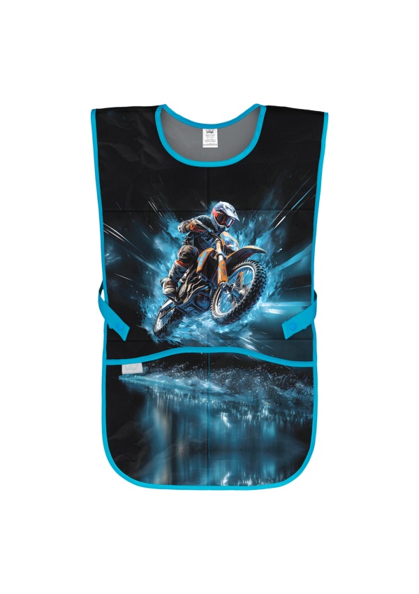 BAAGL Dětská zástěra Motorka