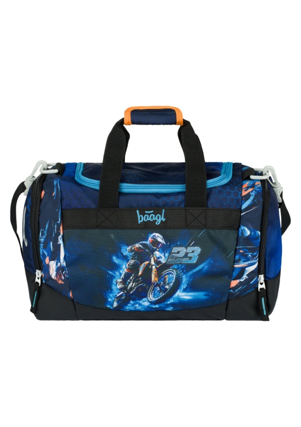 BAAGL Dětská sportovní taška Motorka