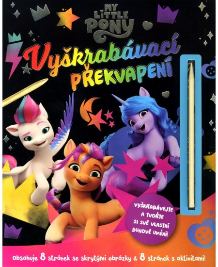 Levně My Little Pony - Vyškrabávací překvapení