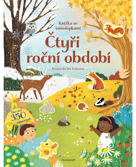 Knížka se samolepkami - Čtyři roční období